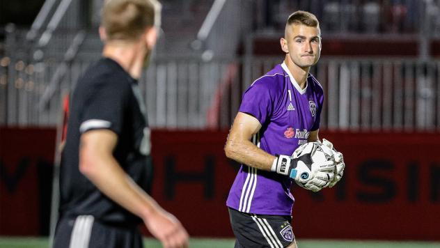 Louisville City FC goalkeeper Kyle Morton