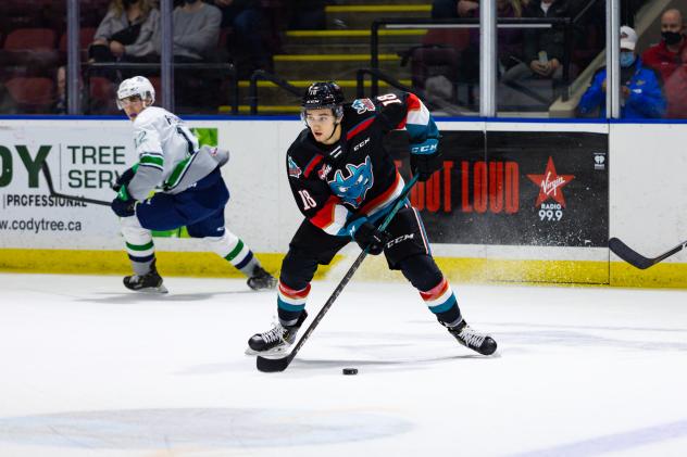 Kelowna Rockets right wing Marcus Pacheco
