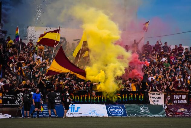 Detroit City FC fans show their support