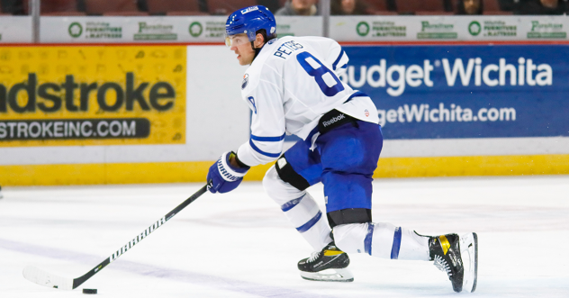 Wichita Thunder defenseman Alex Peters