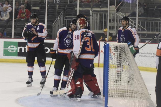 Reading Royals gather by their net