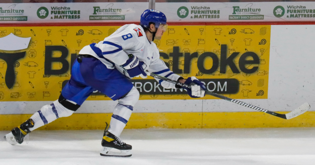 Wichita Thunder defenseman Alex Peters