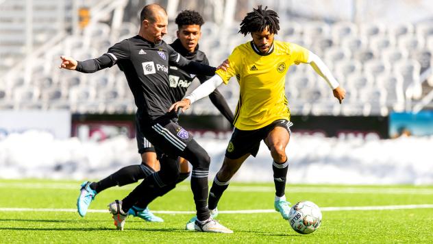 Louisville City FC battles Pittsburgh Riverhounds SC