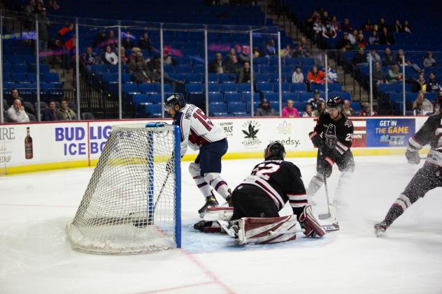 Rapid City Rush goaltender Josef Korenar