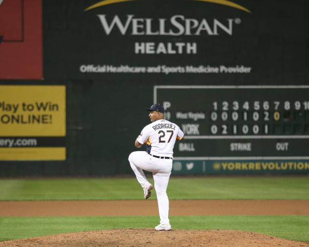 York Revolution reliever Alberto Rodriguez