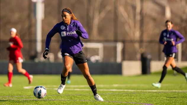 Racing Louisville FC in preseason action