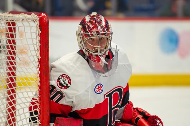 Belleville Senators goaltender Filip Gustavsson
