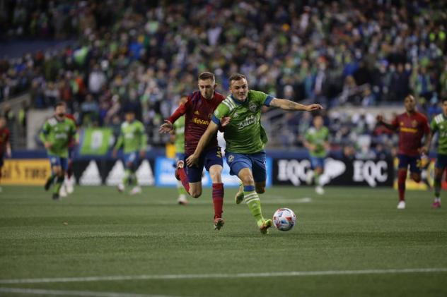 Seattle Sounders FC battles Real Salt Lake