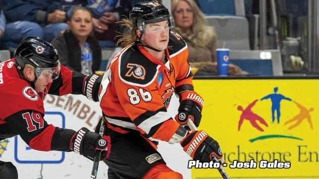 Drake Rymsha of the Fort Wayne Komets