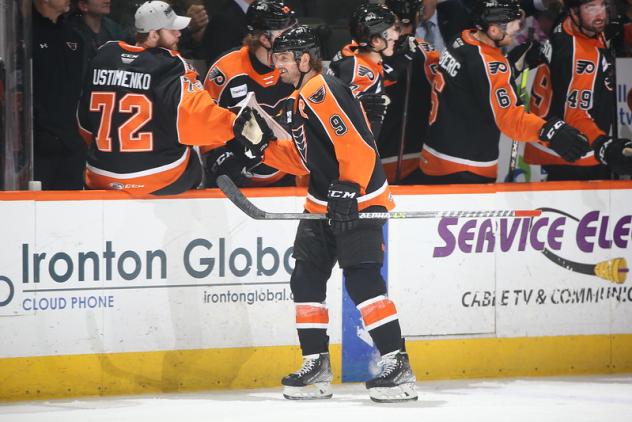 Lehigh Valley Phantoms center Cal O'Reilly