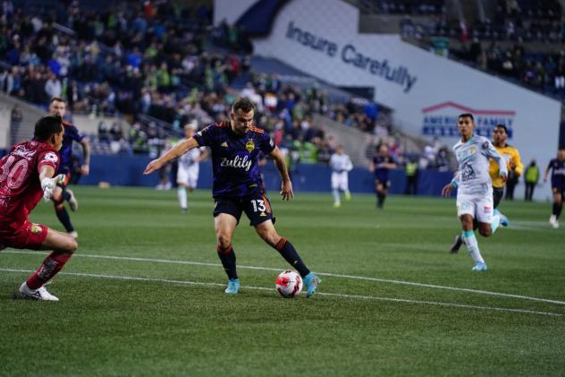 Seattle Sounders FC forward Jordan Morris