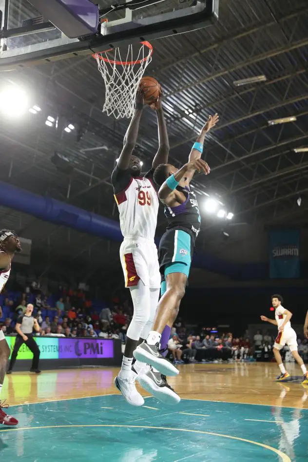 Cleveland Charge center Tacko Fall vs. the Greensboro Swarm