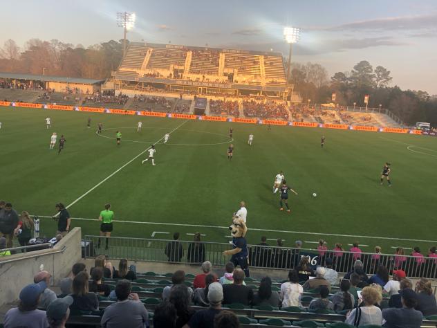 North Carolina Courage take on NJ/NY Gotham FC in a Challenge Cup game