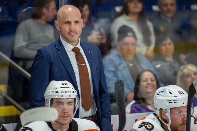 Lehigh Valley Phantoms Head Coach Ian Laperriere