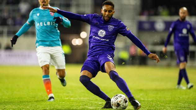 Louisville City FC defender Amadou Dia