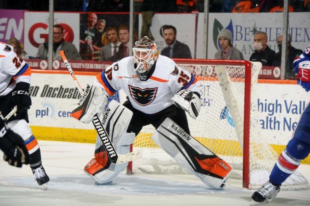 Lehigh Valley Phantoms goaltender Pat Nagle