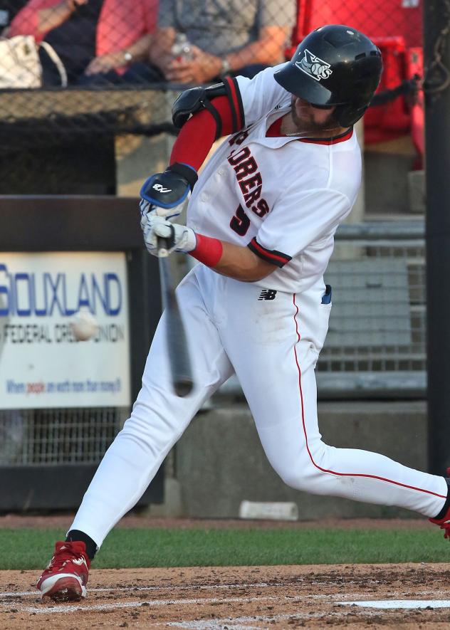 Sioux City Explorers infielder Blake Tiberi