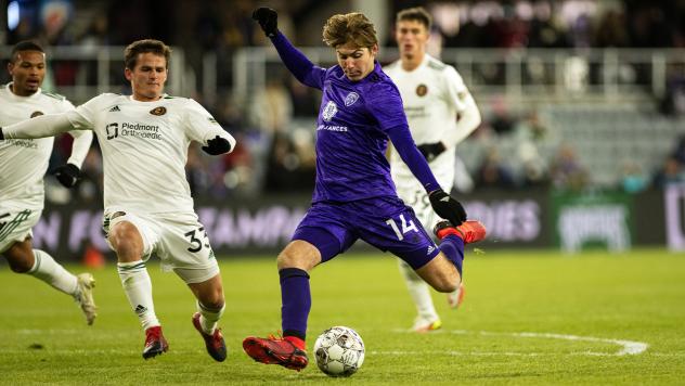 Wilson Harris of Louisville City FC