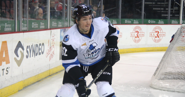 Forward Hayden Hodgson with the Wichita Thunder