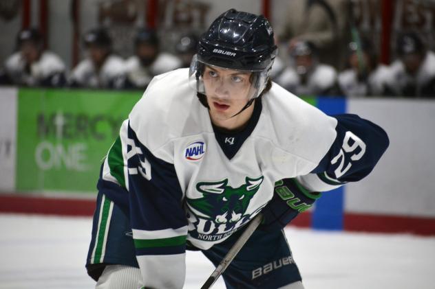 North Iowa Bulls forward Byron Hartley