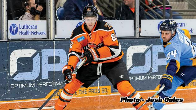 Will Graber of the Fort Wayne Komets