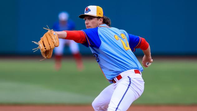 Jersey Shore BlueClaws pitcher Adam Leverett