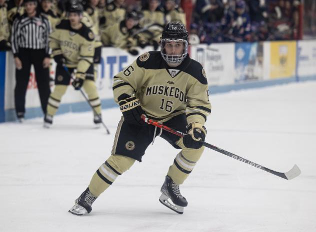 Muskegon Lumberjacks forward Cody Croal