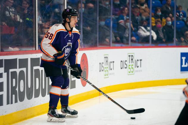 Reading Royals defenseman Dominic Cormier