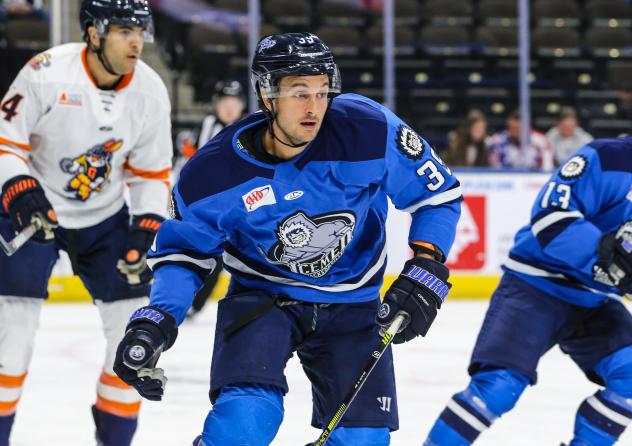 Jacksonville Icemen forward Abbott Girduckis