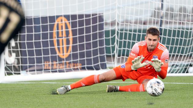 Louisville City FC goalkeeper Kyle Morton