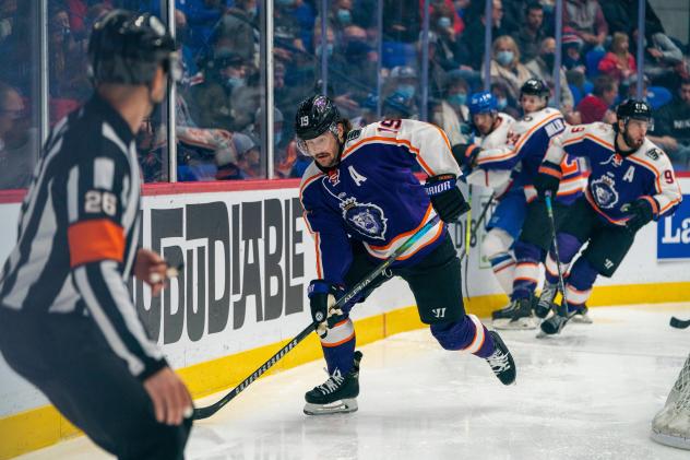 Reading Royals defenseman Garret Cockerill