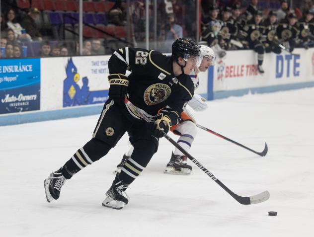 Muskegon Lumberjacks forward Parker Lindauer