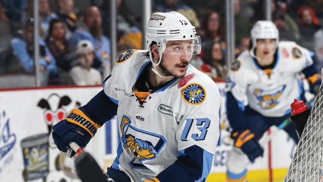 Mitchell Heard of the Toledo Walleye