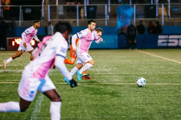 Forward Madison FC in U.S. Open Cup action against Cleveland SC