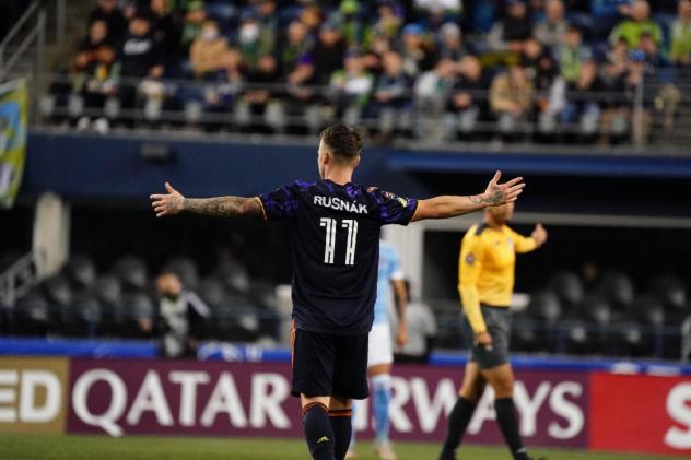 Albert Rusnak of Seattle Sounders FC