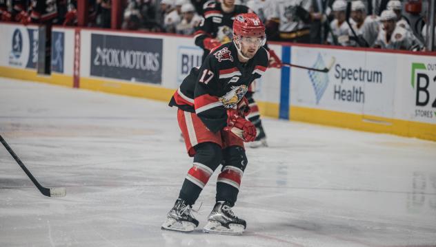 Grand Rapids Griffins left wing Taro Hirose