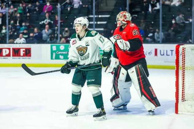 Jackson Berezowski of the Everett Silvertips