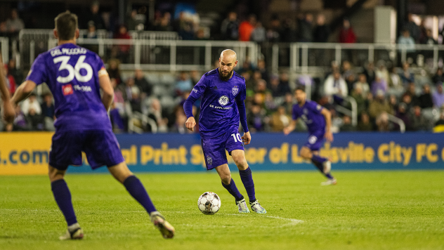 Louisville City FC forward Brian Ownby