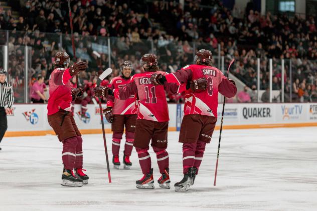 Peterborough Petes in the Petes Pink in the Rink game