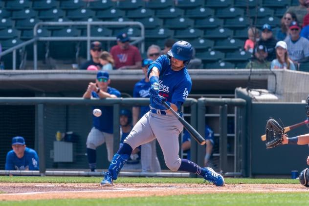 Tulsa Drillers infielder Michael Busch