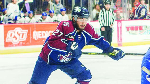 Joe Garreffa of the Tulsa Oilers