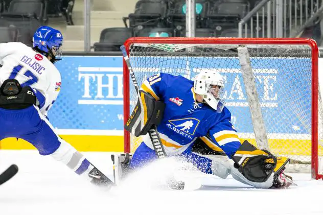 Goaltender Madden Mulawka