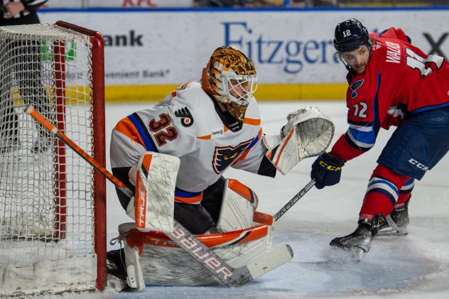 Lehigh Valley Phantoms goaltender Felix Sandstrom