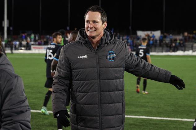 Colorado Springs Switchbacks FC Head Coach Brendan Burke