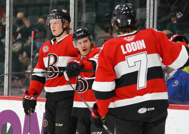 Belleville Senators huddle