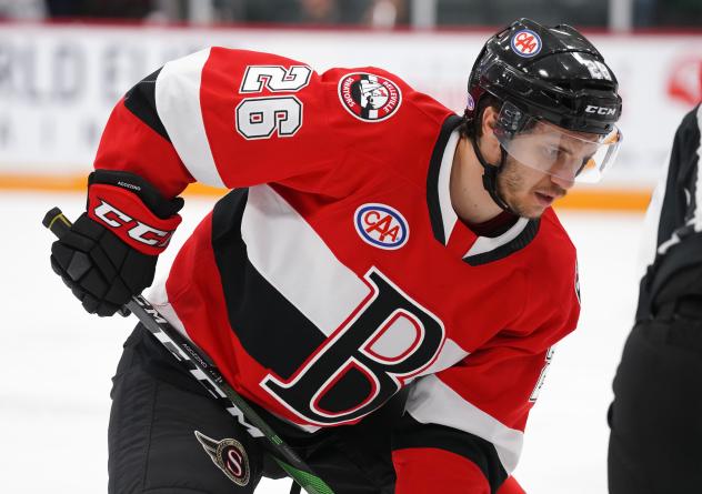 Belleville Senators centre Andrew Agozzino