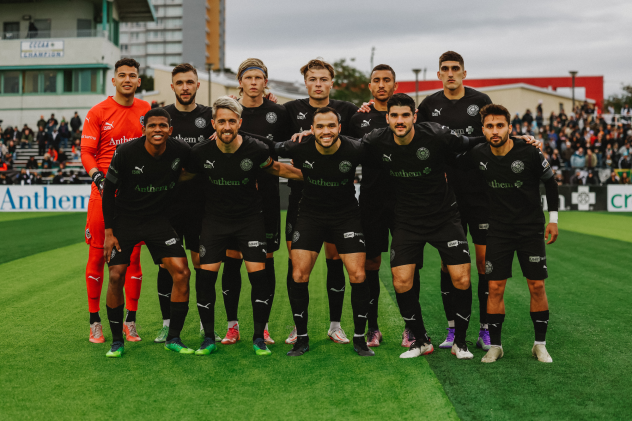 Oakland Roots lineup against San Diego Loyal