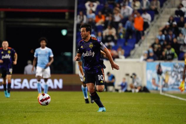 Seattle Sounders FC midfielder Nicolas Lodeiro vs. New York City FC