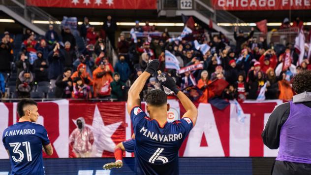 Chicago Fire FC salutes the home crowd