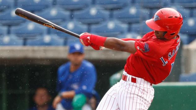 Jadiel Sanchez of the Clearwater Threshers